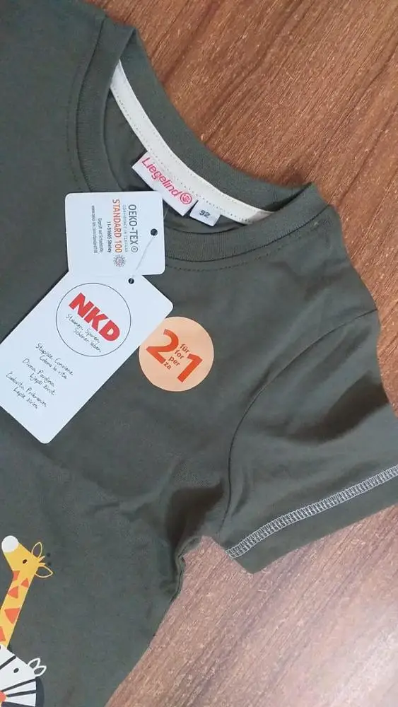 New Garments Surplus Branded Labels Boys Kids Shorts Sleeve Crew Neck T Shirts With Half Pants Clothing Set Bangladesh Stock Lot