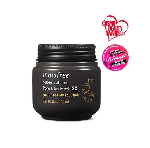 [INNISFREE] супервулканическая маска из глины с порами 2X 100 мл _ корейская косметика