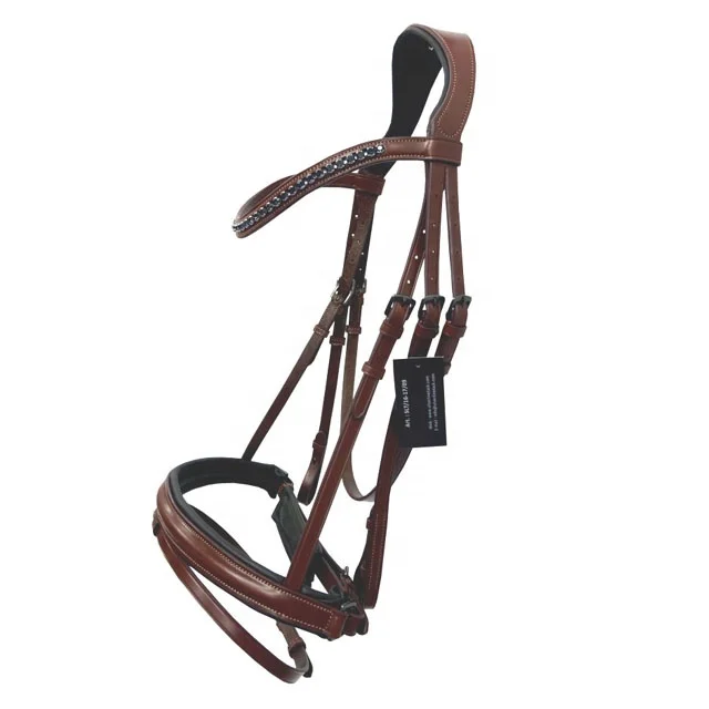 Leather Bridle With Bling Browbands Manufacturer
