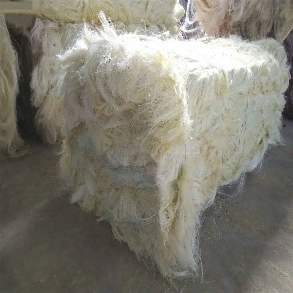 Natural size of sisal fiber 80cm to 1.50cm for sale in bales
