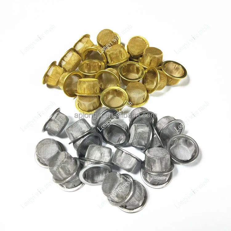 14mm bowl 60x60 mesh bong smoking brass metal smoking pipes