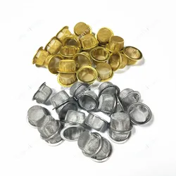 14mm bowl 60x60 mesh bong smoking brass metal smoking pipes