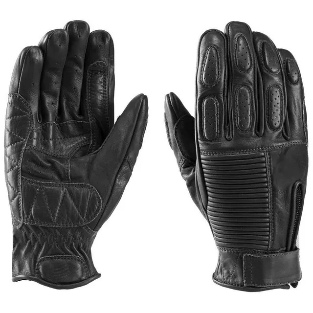 Classical Vintage Style Custom Motorcycle Leather Gloves/Cafe Racer Classical Genuine Leather Motorcycle Gloves