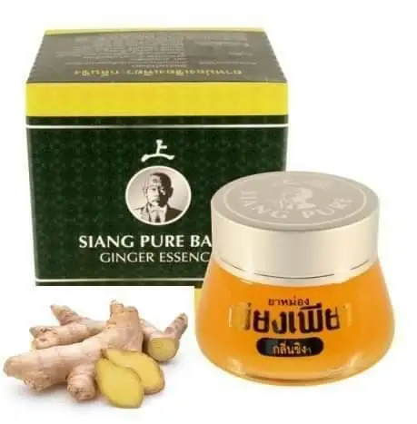 
Thai Massage Balm Ginger Essene Formula Muscle Pain Relief Aromatic Balm 20 g 