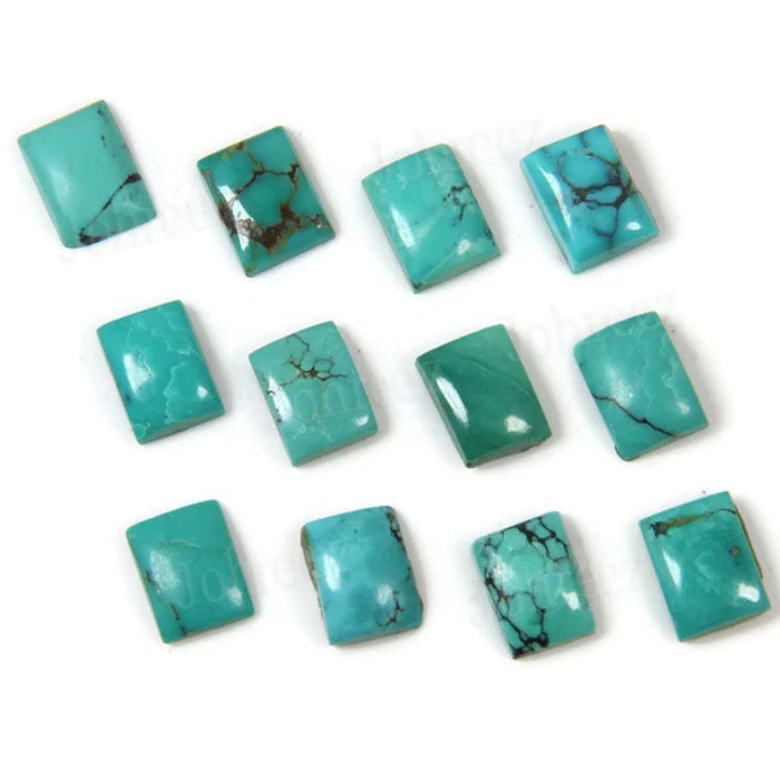 Тибетское медное бирюзовое 10x14 мм кабошон медное Серебряное кольцо Размер 5 6 7 8 9 10 11 12 предложение США каменное кольцо ручной работы cz s