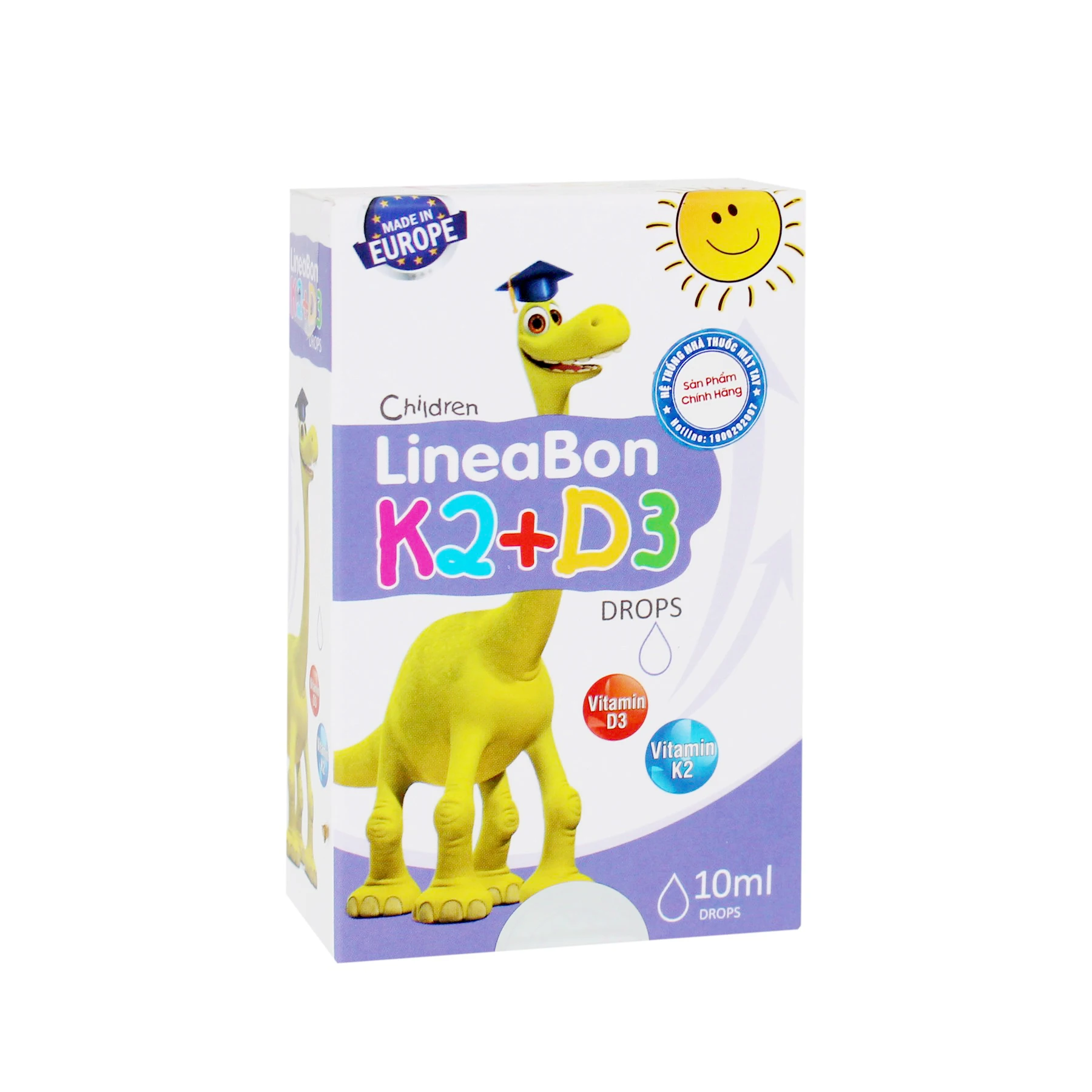 Lineabon K2 + D3 Увеличение роста для младенцев
