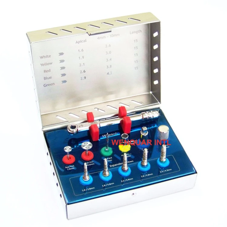 Набор ручного зубного триммера с инструментами для имплантации Пробойный диск из стали