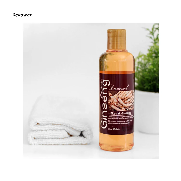 Professional Long Hair Regrowth Care Natural Ingredients Ginserg Hair Shampoo for Sale