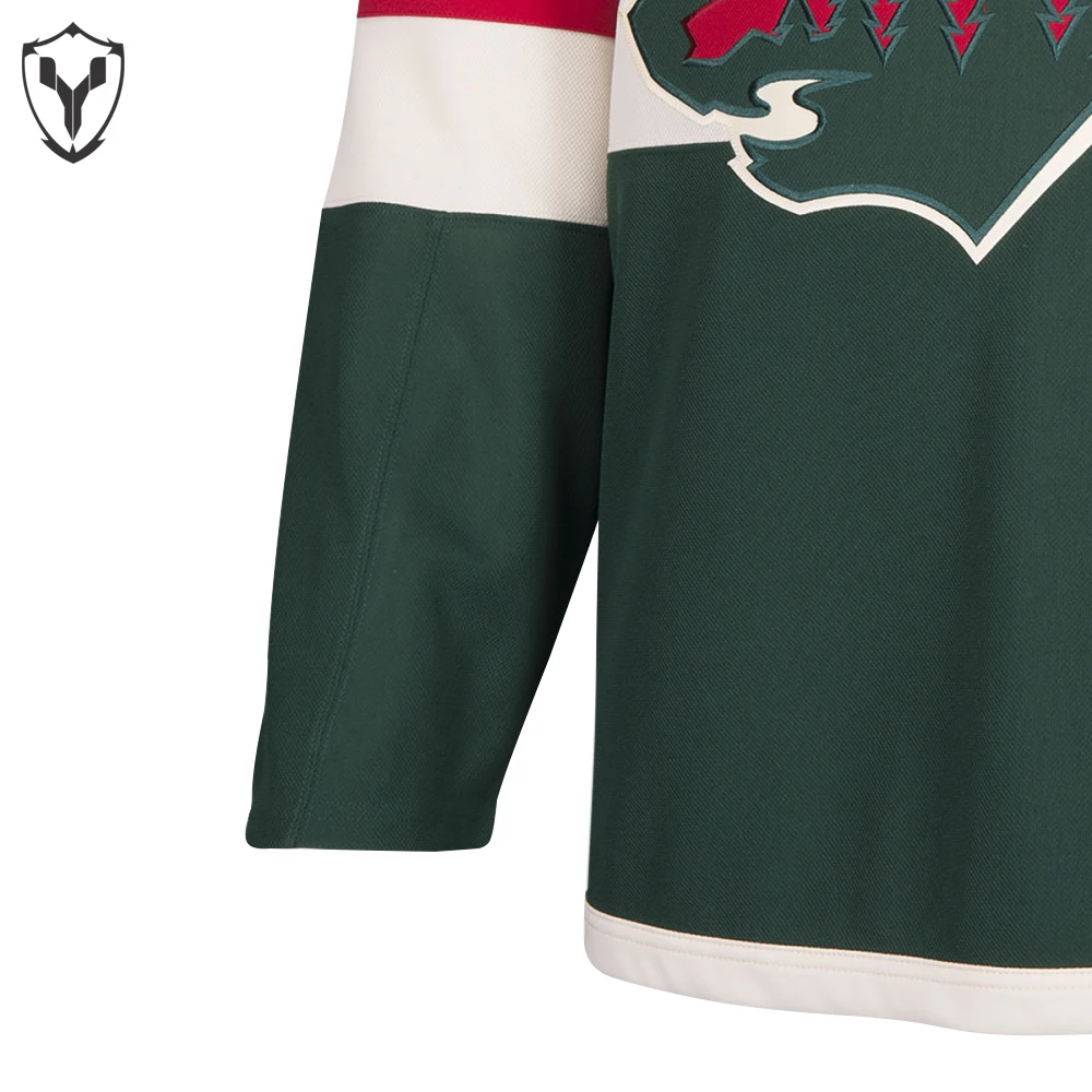 
100% Polyester Fabric Ice Hockey Jersey Custom Sublimation Printing customize 