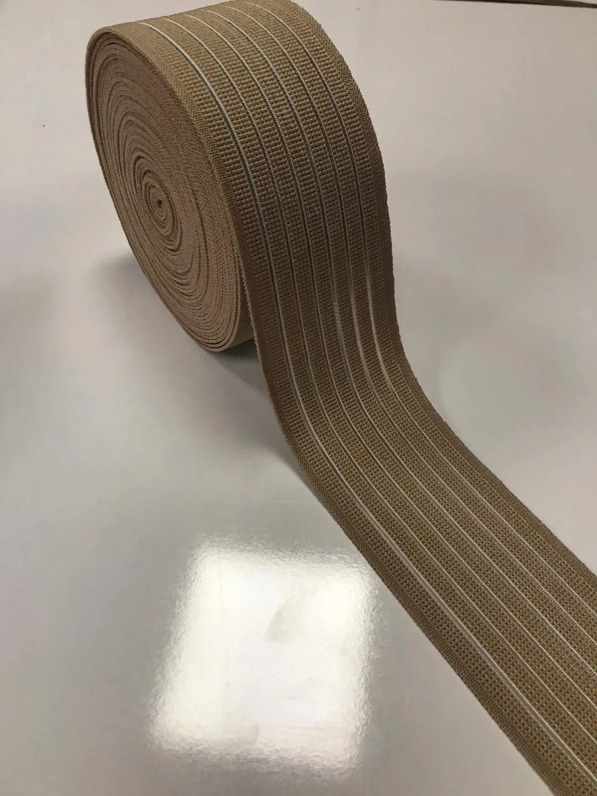 
ELASTIC BANDAGE FISH SILK BACK BELT FABRIC POLYESTER BREATHABLE MESH 