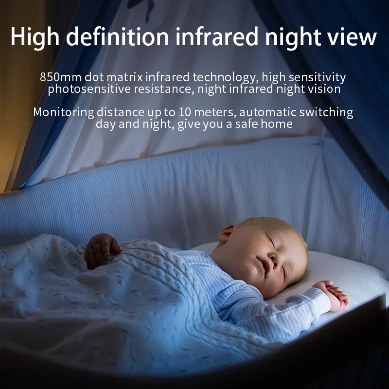 Audube Factory 3MP Robot IP Camera Security WiFi CCTV Smart Home Camera P2P Baby Monitor