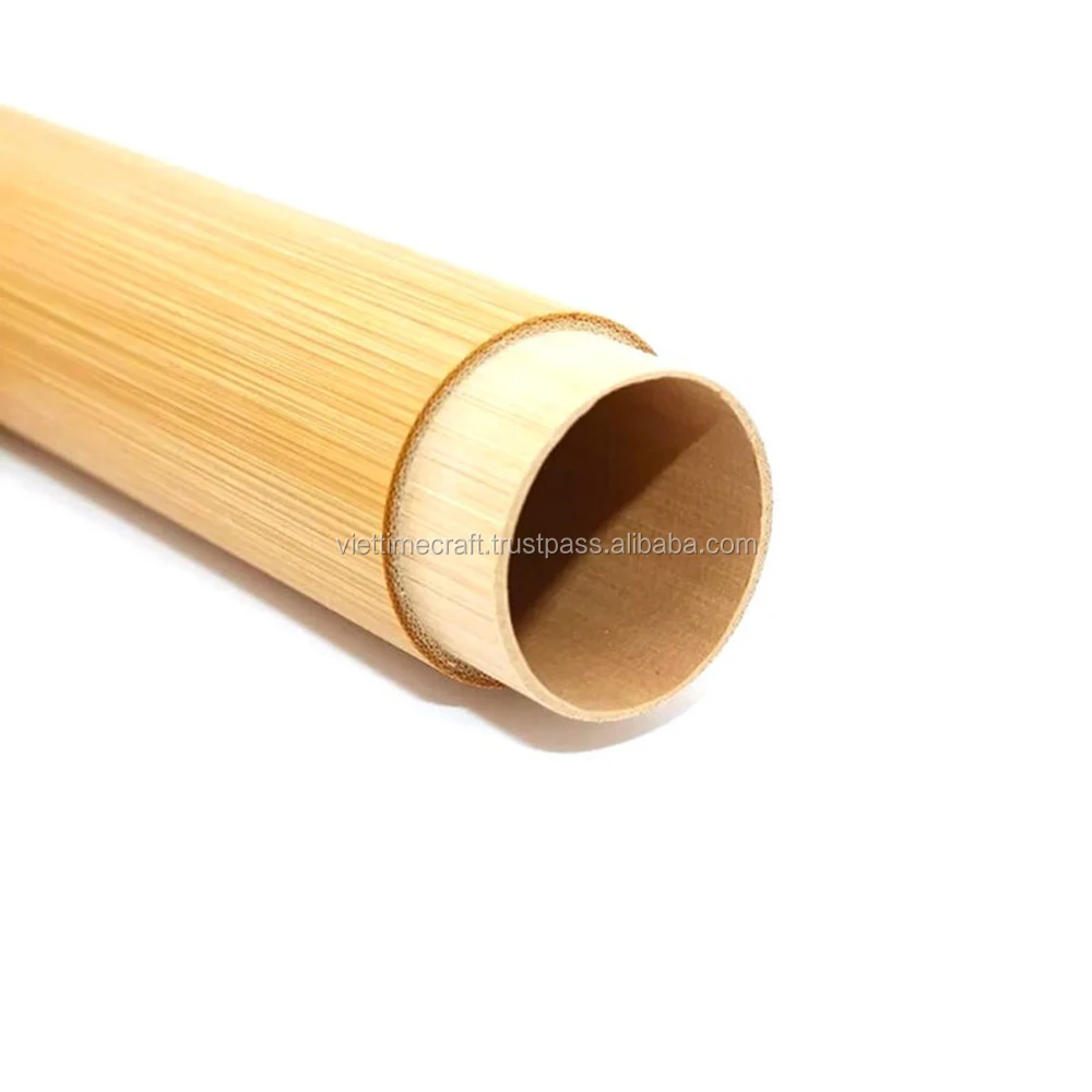 Bamboo Toothbrush Tube Travel Case Eco Friendly Bathroom Essential