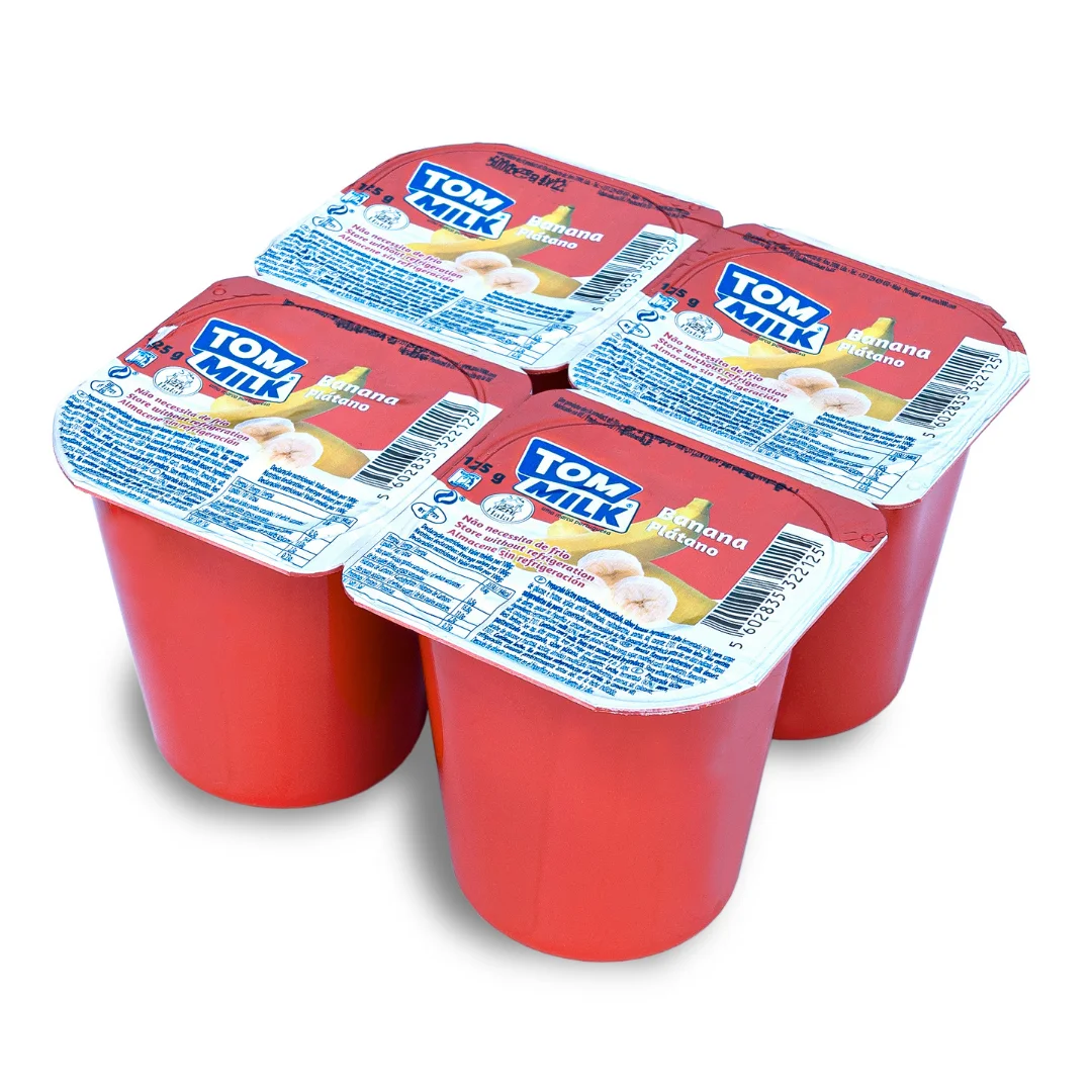 Hot selling Portugal Multiple flavors Long Life Dairy UHT Yoghurt