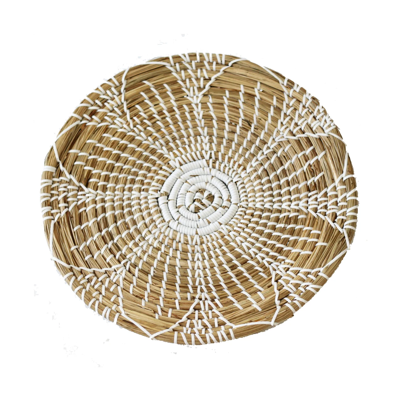 Сделано в Вьетнаме Лидер продаж модная настенная тарелка Декор Уникальное Настенное искусство для спальни гостиной или офиса из ротанга морские водоросли