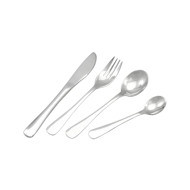 Stainless steel children cutlery set - 4 pcs