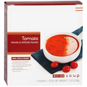 
Custom Formulation Comparable to Low-Carb Diet High Protein Tomato Soup Mix 