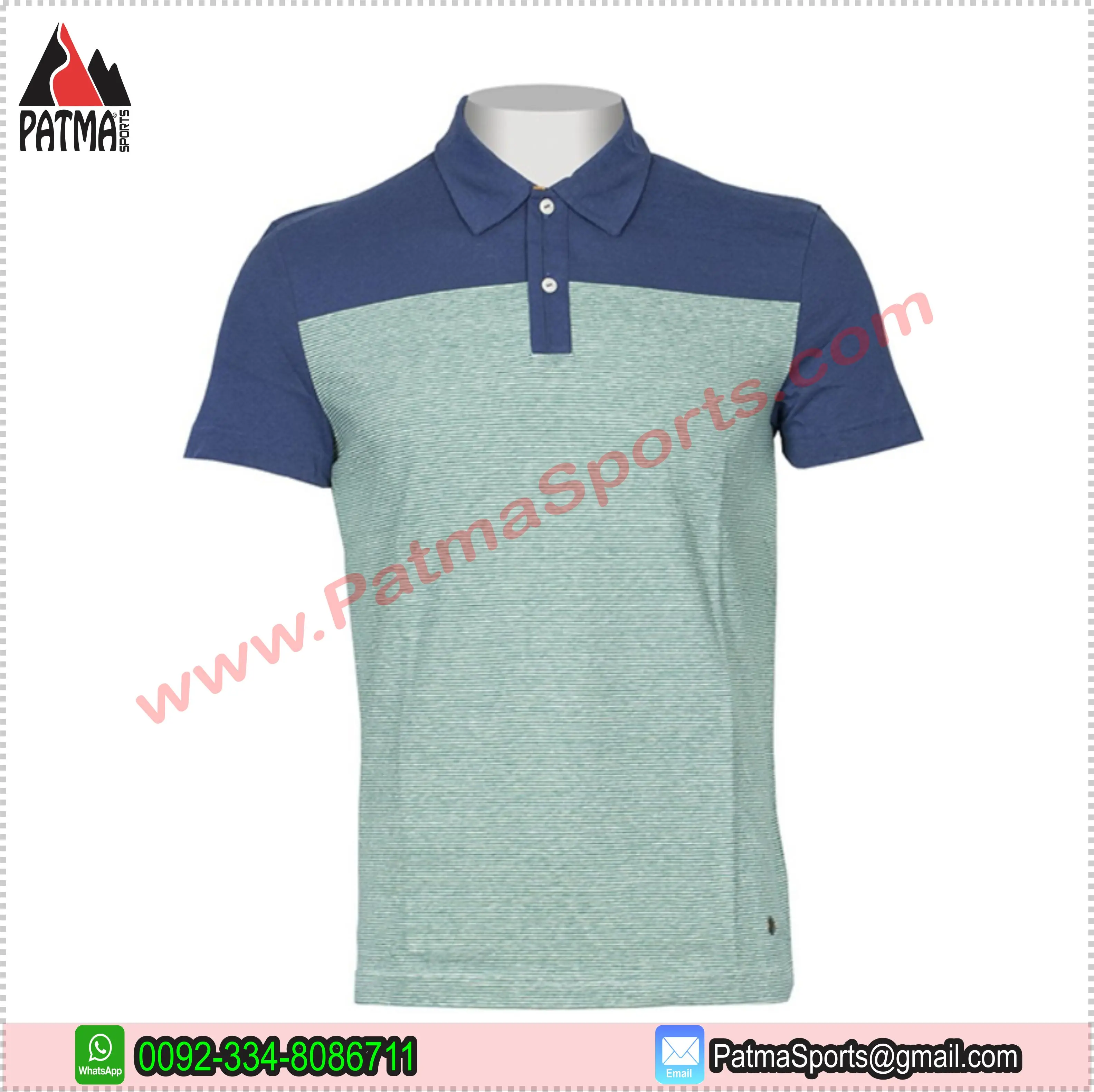 LOW MOQ OEM Team Clothing Supplier Sublimation print Design Your Own Golf Polo Shirt embroidery printed Dark Green color