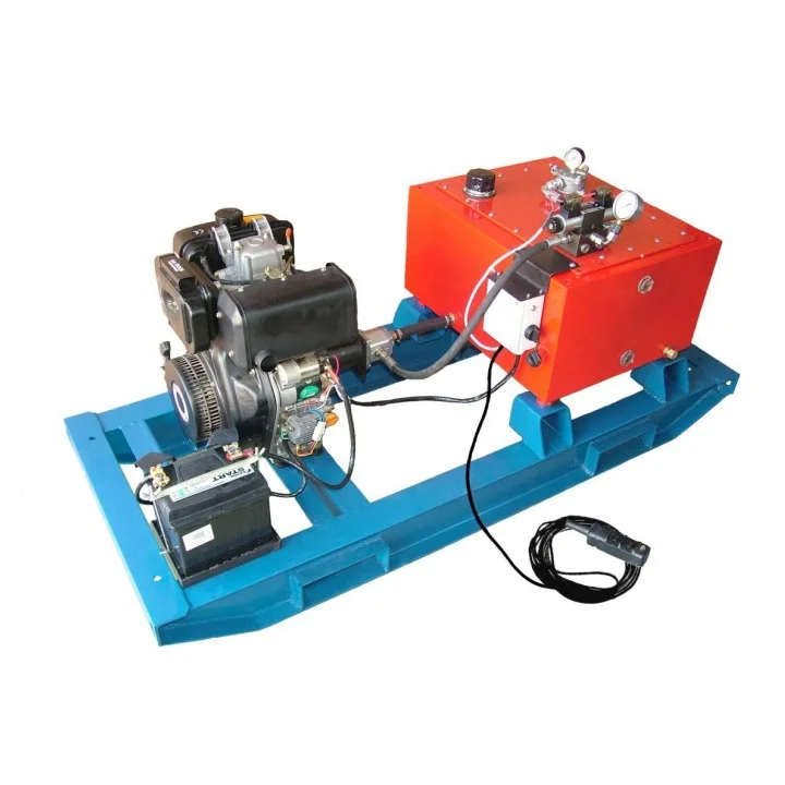 
Hydraulic Pumping Stations With Diesel Drive With Solenoid Control Valve 