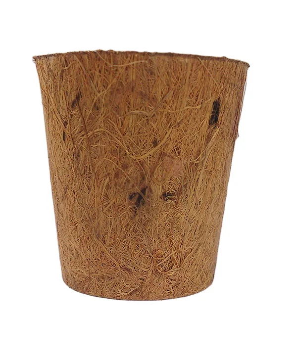 new design degradable round seeding Germination Coconut Coir Pots Coco Baskets for Plants
