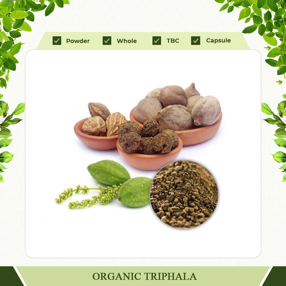 Triphala 100% Pure Organic Powder Natural Extract Ayurvedic Medicine