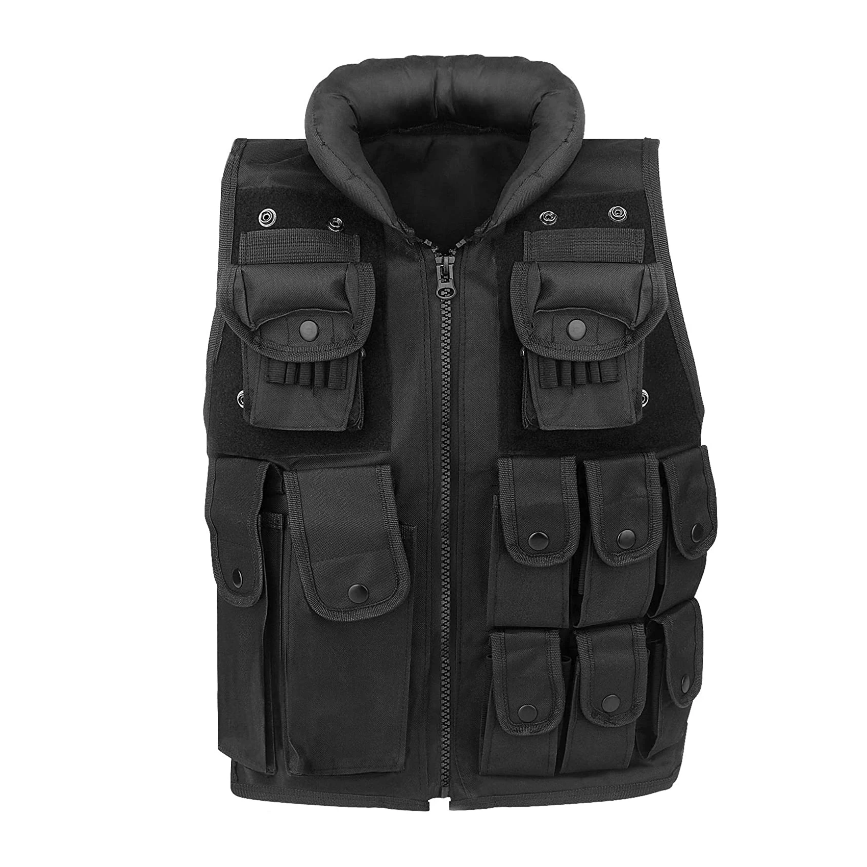 Top trending 100% polyester made durable paintball Tactical Model Bullet Proof Vest With Pockets And Waist Protection