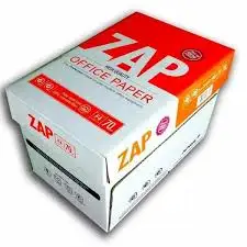 A4 Paper COPIMAX A4 Copy Paper Brand factory Price/ZAP A4 paper