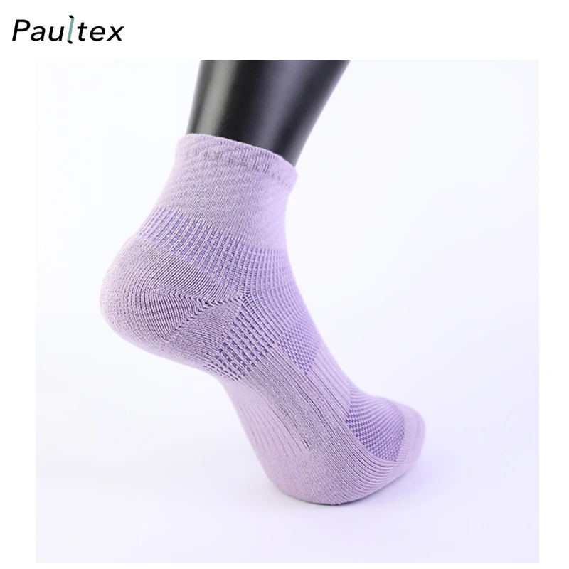 Double Terry Loops Bamboo Mens Ankle Socks for Running