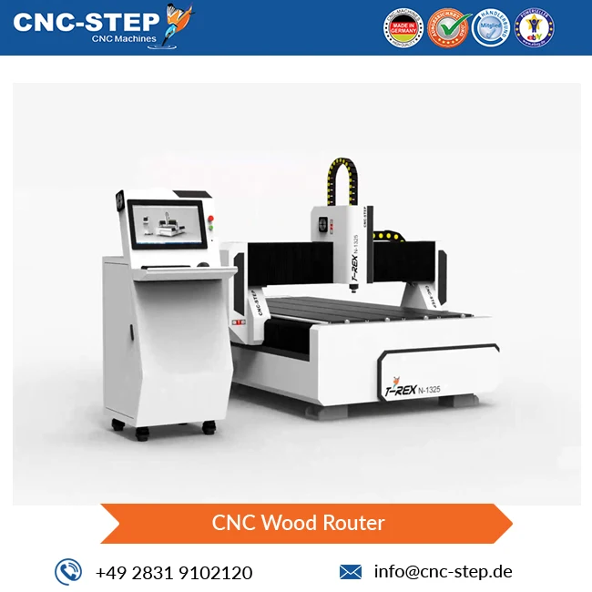 3270x2150x1950 мм Выдающаяся производительность T-Rex в парк развлечений N-1325 портальный станок по дереву с ЧПУ пультом управления из Германии