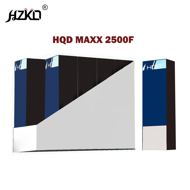 Оптовая цена оригинальный HQD MAXX 10 различных цветов 2500F 1 коробка 10 в наличии Быстрая доставка