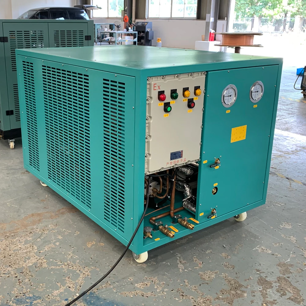 R123 Low Pressure Refrigerant Recovery And Recharge Machine