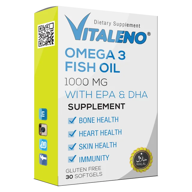 
Vitaleno Omega 3 Fish Oil (30 Count) 