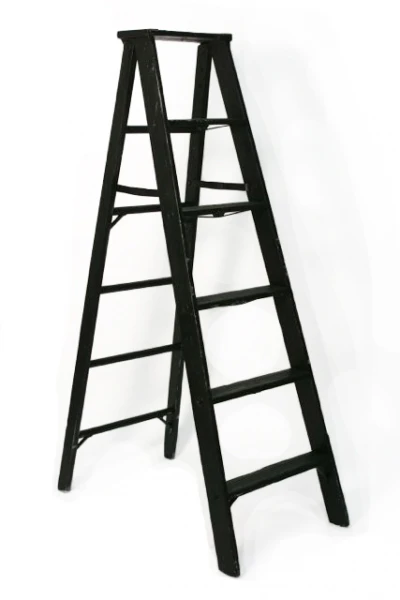  Многоступенчатая лестница ручной работы из мягкой стали с цветным покрытием