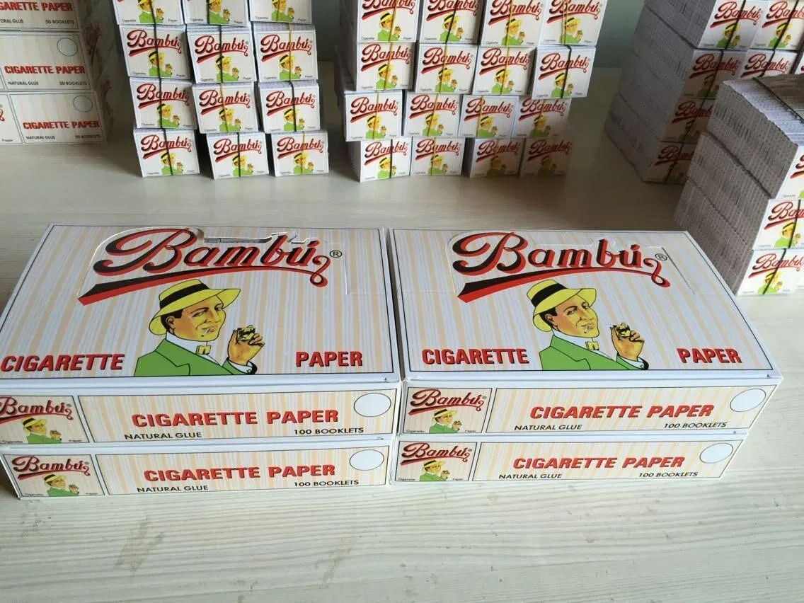 Big Bambu Papers / Bambu Rolling Paper / Premium Quality Bambu Classic  Smoking cigarette papers