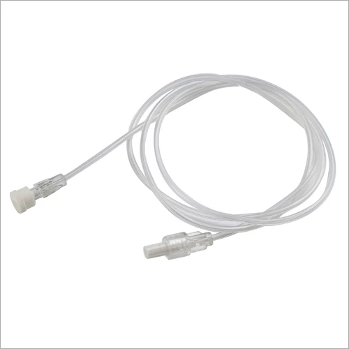 High-Pressure Extension Tubing for Secure Connection - Essential Component for Cardiovascular Catheterization Procedures