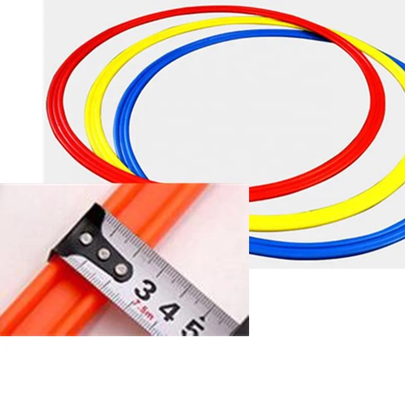 Soccer Training Sport Flat Hoop Speed Agility Ring