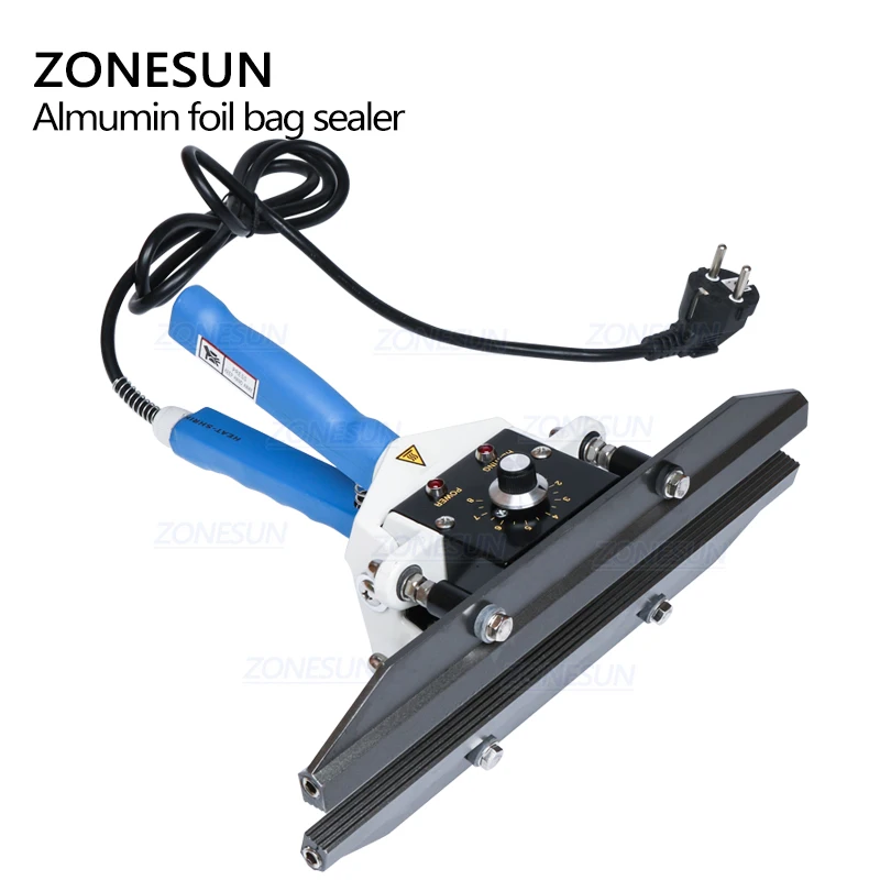 ZONESUN FKR-200 устройство для герметизации ручной герметизирующий аппарат с постоянным нагревом из майлара и алюминия пакетов