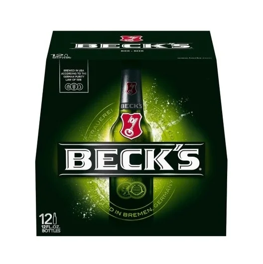 Becks Lager Beer 20 X 275Ml 100 % Pure Quality Bulk Quantity For Sale