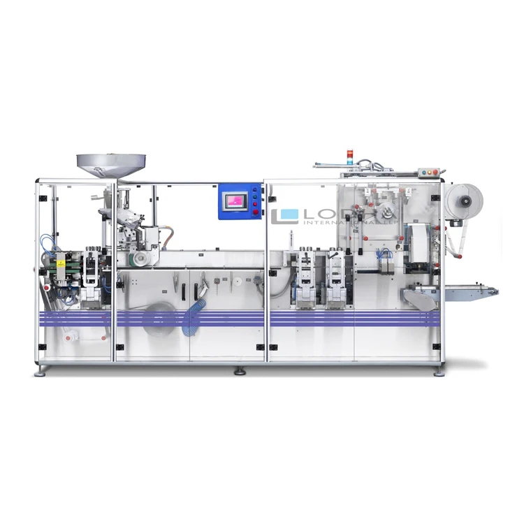  Автоматическая плоская комбинированная упаковочная машина для таблеток из алюминия и ПВХ