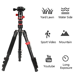 ZOMEI M5 Портативный штатив для цифровой камеры для начинающих