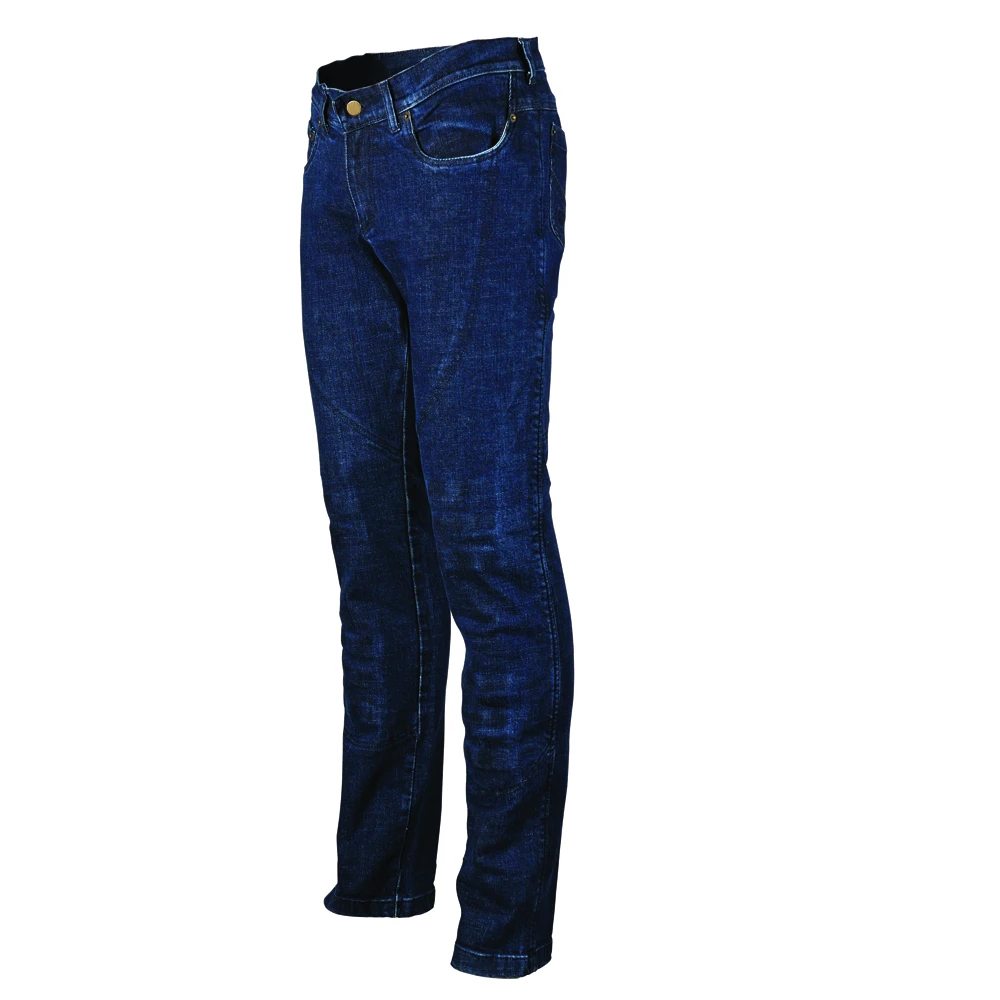 Best Manufacturer Light Washed Moto Bike Jeans, CE Approved Aramid Lining Denim Jeans for Women, Prime Protection