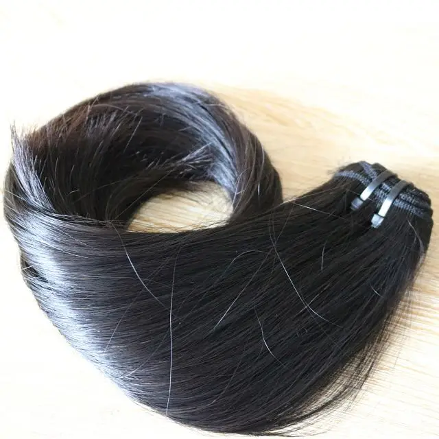 Guarantee provide the large quantity of hair-source hair in Vietnam weft natural without processed human hair extensions