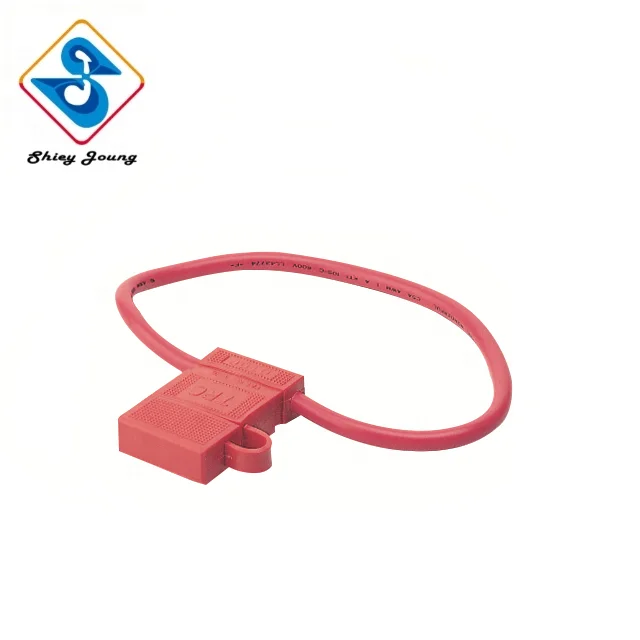 Automotive 2 Pin Connector Female Assembly ATC Plug Insulated Waterproof Fuse holder Wiring Harness