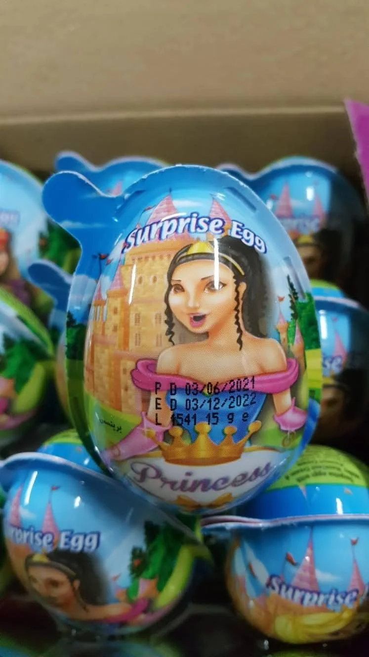 High Quality Compound chocolate cream Surprise Egg