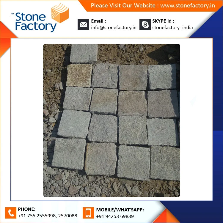 Top Quality Product Cobblestone Naturally Rounded Brown Yellow Mix Cobble Stone Bulk Price