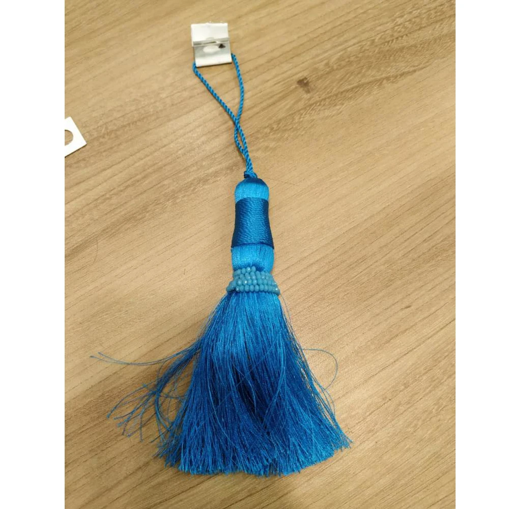 Top Quality 18 cm Polyester Straight Decorative Hanging Tassels Curtain Accessories Long Tassel for Bagsand  Dresses