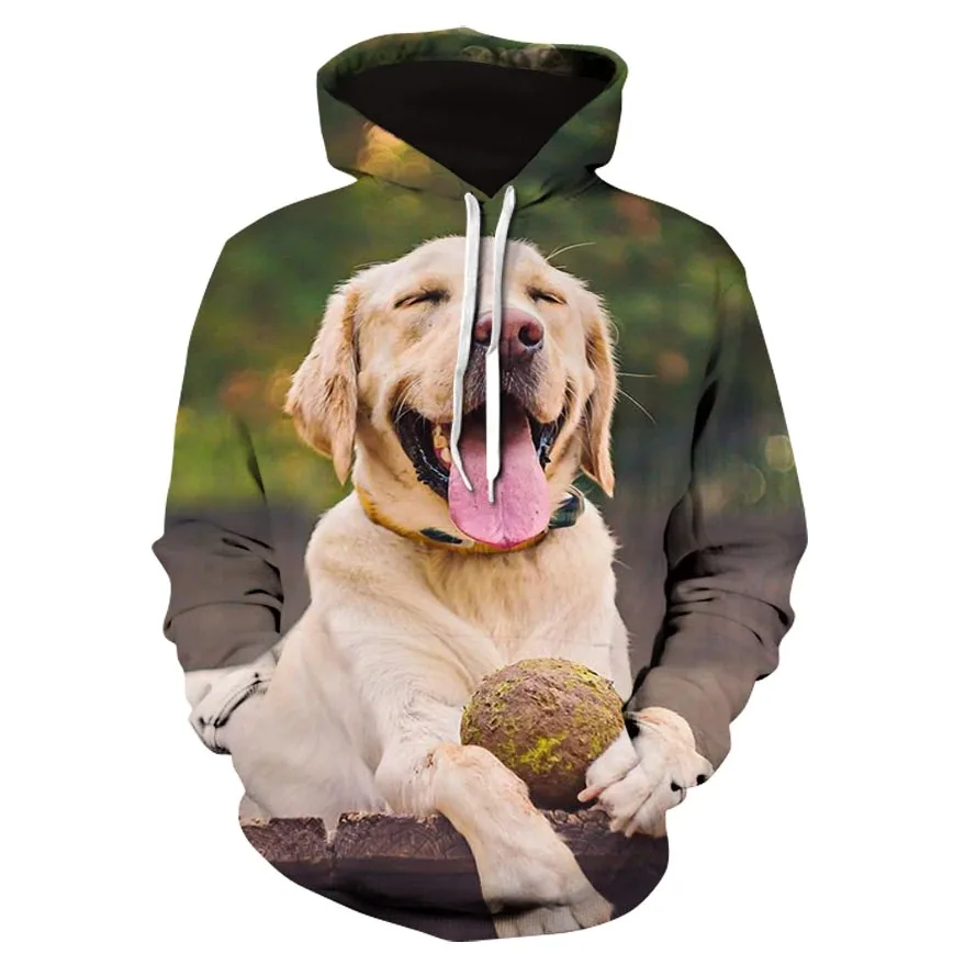 Dog sublimation hoodie for men/women