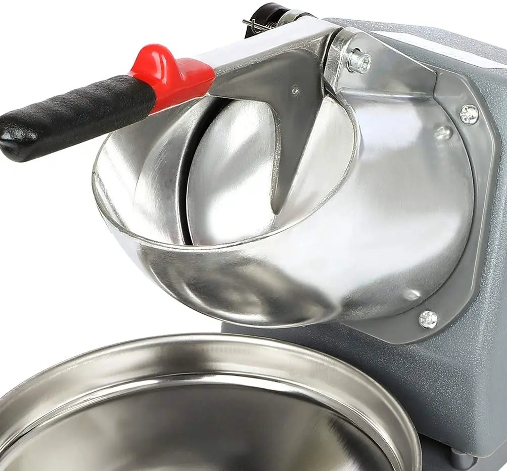 Dropshipping Single Blade Crushed Ice Machine Manual Ice Cube Crusher Snow Cone Maker