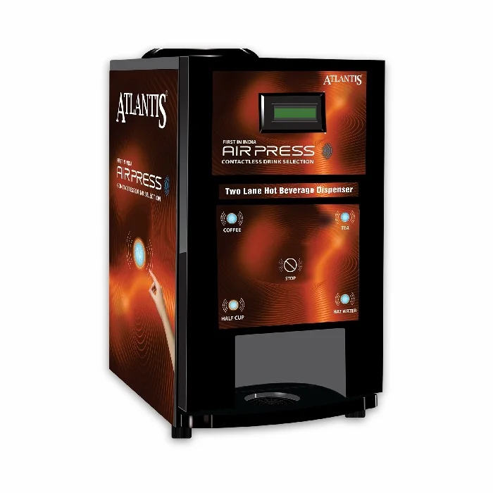 
 Новый дизайн 2020, Бесконтактный торговый автомат для чая и кофе  