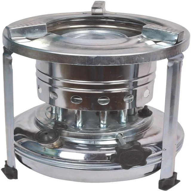 Zinc Chromed Mild Steel 8 Wick Kerosene Stove Congo Preferred Wick Stove