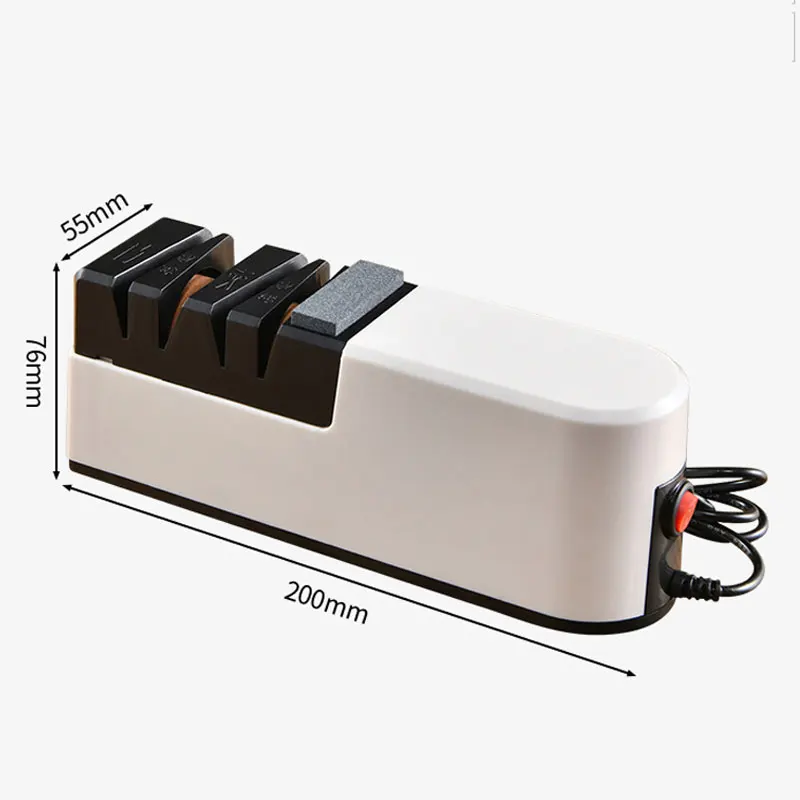 Самый продаваемый большой промышленный нож с фиксированным углом алмазная кухонная Лазерная электронная точилка для ножей